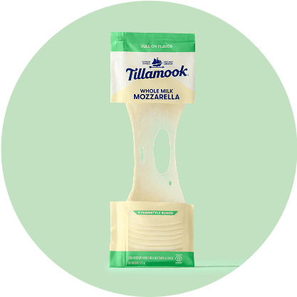 Mozzarella slices