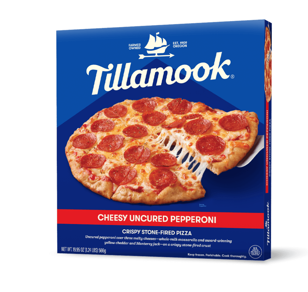 Cheesy Uncured Pepperoni Crispy Stone-Fired Pizza